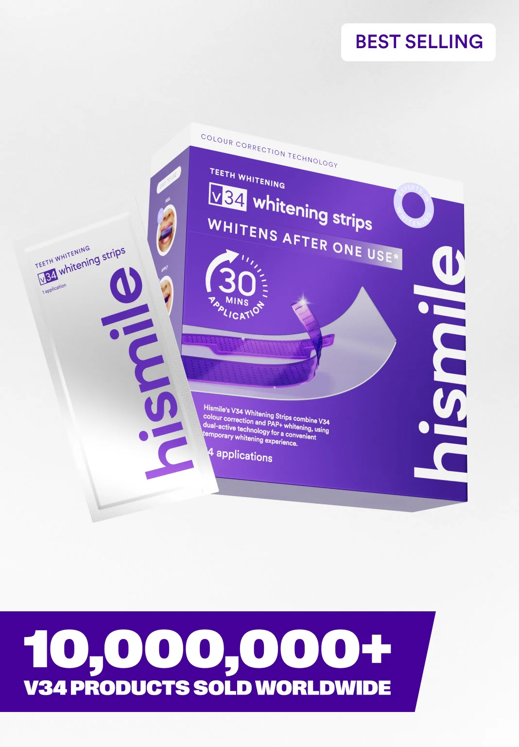 V34 Whitening Strips - Image 2